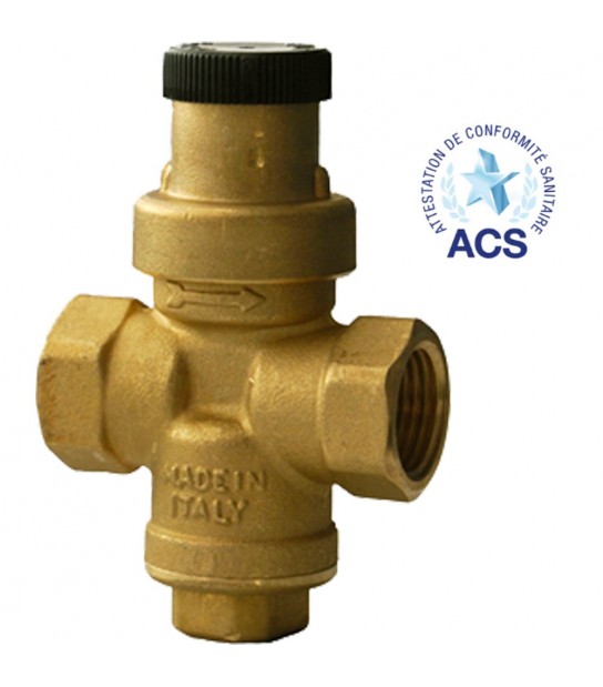 Riduttore Di Pressione Acqua A Pistone Minibrass Pn16 1/2 Ff - Dn15