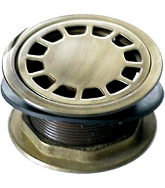 Piletta Sifonata Bronzata Per Piatto Doccia 11/4