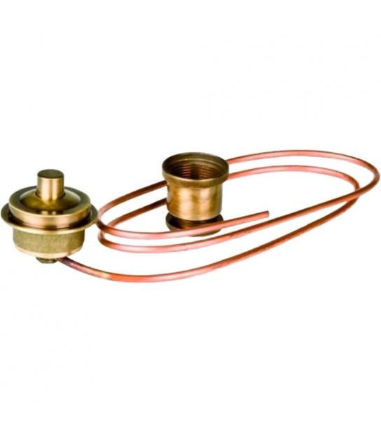 Pulsante Per Sifone Tipo Catis Bronzato Completo