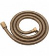 Flessibile Doccia Conico In Acciaio Bronzato 1/2 X 1/2 - Cm 200