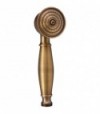 Doccetta Monogetto In Ottone Old Style Bronzato 1/2 - D.57 Mm