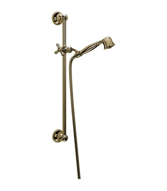 Set Saliscendi Old Style In Ottone Bronzato Completo