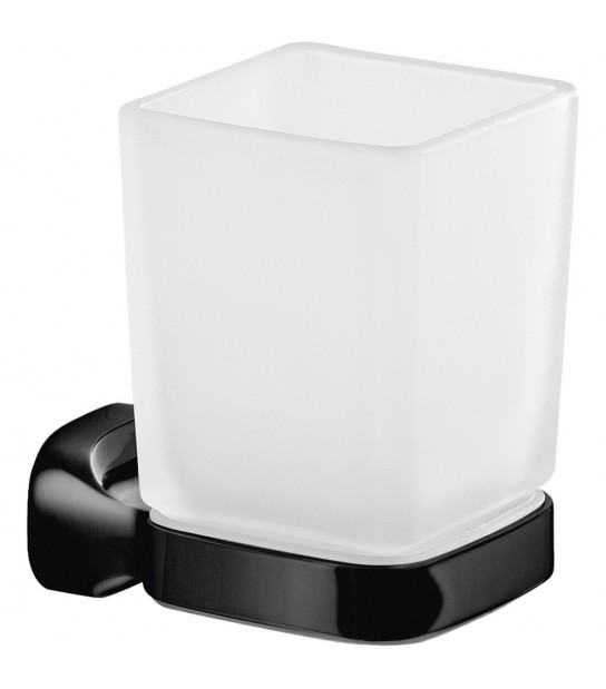 Portaspazzolini Stelvio Nero Opaco