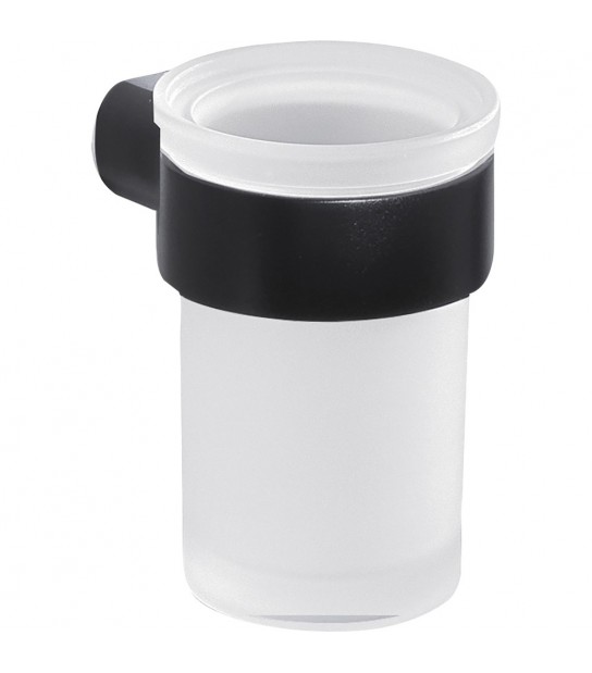 Portaspazzolini Pirenei Nero Opaco