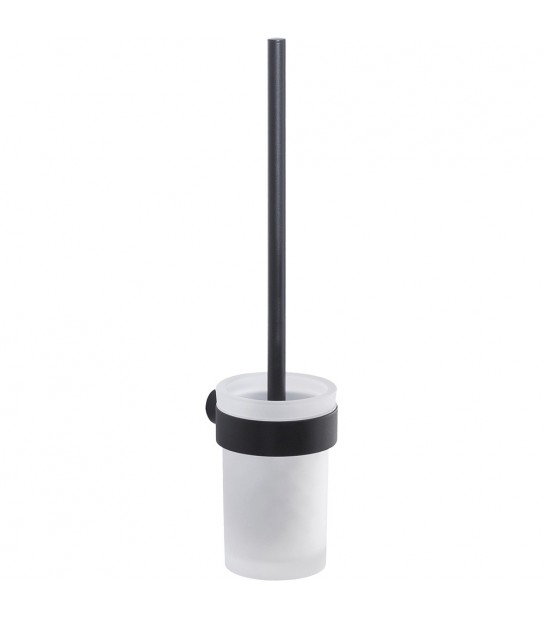 Portascopino Sospeso Pirenei Nero Opaco