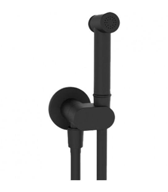 Kit Doccia Shut-Off Tondo Neptune Nero Opaco