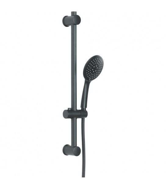 Set Saliscendi 3 Getti Tech13 Nero Opaco Regolabile