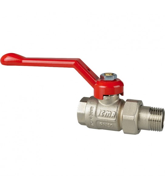 Valvola A Sfera M/F A Passaggio Totale Con Bocchettone E Leva In Alluminio Icma 2 - Pn25