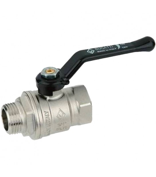 Valvola A Sfera Passaggio Totale M/F Leva Alluminio Bugatti 1/2 Dn15 - Pn50