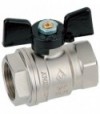 Valvola A Sfera Passaggio Totale F/F Farfalla Alluminio Bugatti 3/4 Dn20 - Pn30