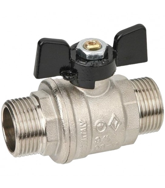 Valvola A Sfera Passaggio Totale M/M Farfalla Alluminio Bugatti 1 Dn25 - Pn40