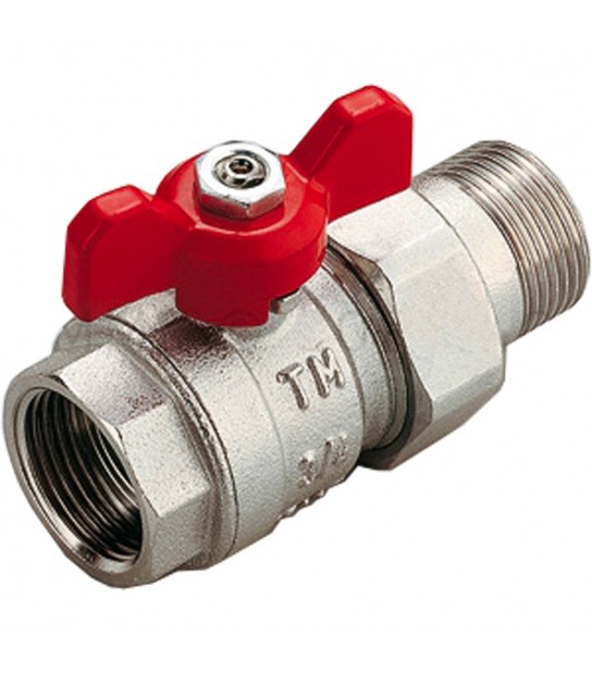 Valvola A Sfera Passaggio Totale Per Collettori Con Bocchettone Tm 11/4 - Pn25