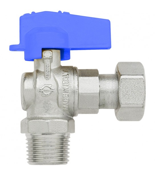 Rubinetto A Sfera Squadra Passaggio Totale Maschio-Dado Girevole Fiv 1/2M X 1/2G