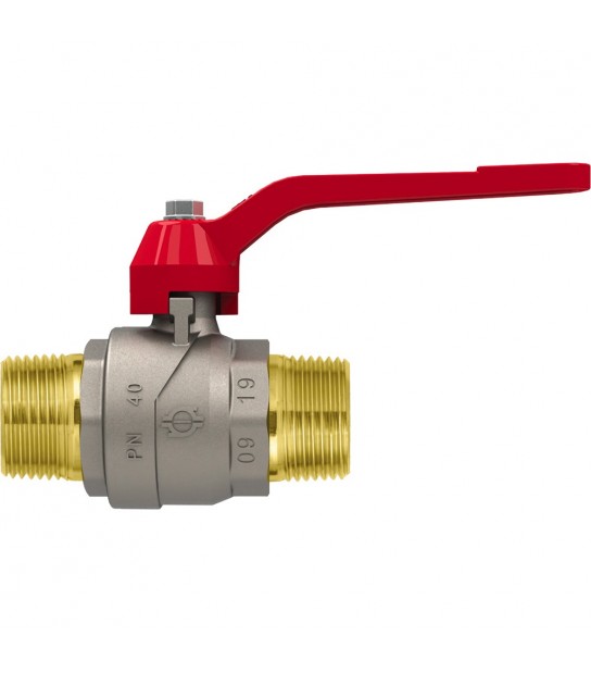 Valvola A Sfera Passaggio Totale M/M Con Leva Alluminio Fiv 1 - Pn30