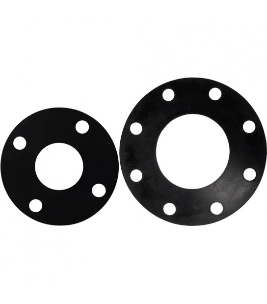Guarnzione In Gomma Per Flange Dn 100 - 8 Fori