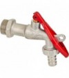 Rubinetto Portagomma A Sfera Con Leva Lucchettabile 3/4