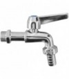 Rubinetto Portagomma A Sfera Ekolux Cromato Lucido 1/2