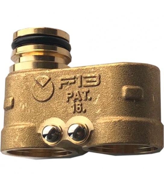 Giunto Doppio Twin Fastec Teco F/F/M 1/2 - F13