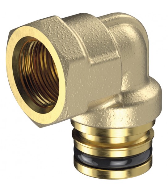 Raccordo A Gomito Filettato Femmina Fastec F13 M - 1/2F