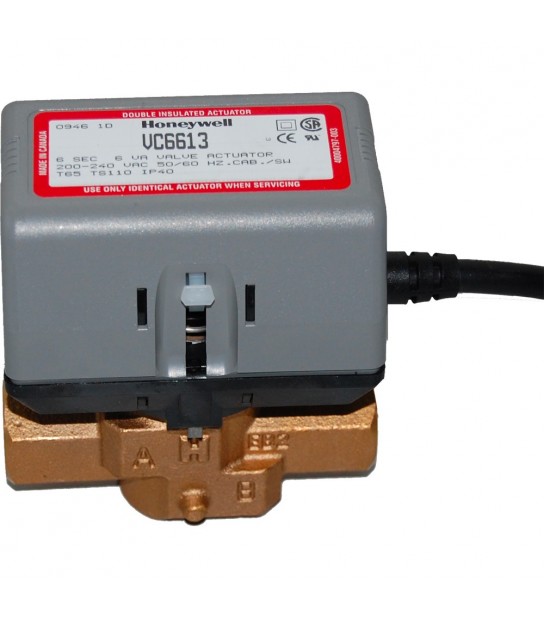 Valvola Di Zona Motorizzata Rapida A 2 Vie Per Acqua Calda Sanitaria 1 F/F + Micro