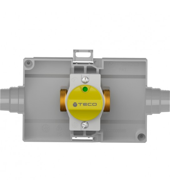 Rubinetto Di Intercettazione Gas Da Incasso Diritto K2.0 Teco 3/4 - Dn15