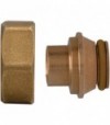 Raccordo Rame A Saldare In Bronzo Teco 3/4 X D.14 Mm