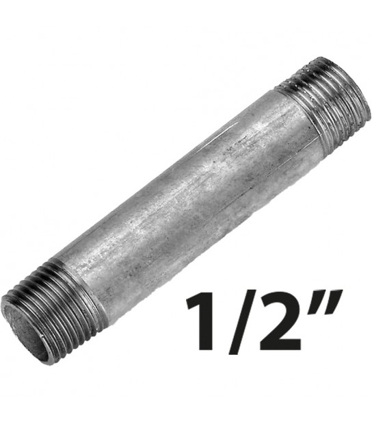 Barilotto In Acciaio Al Carbonio Zincato 1/2 L.60 Mm