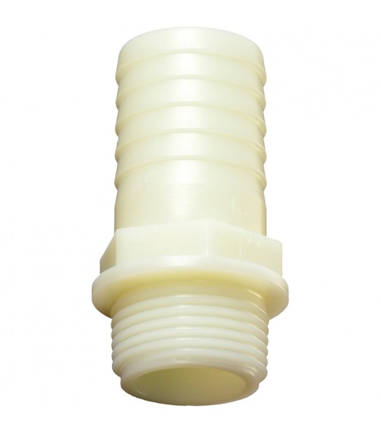 Portagomma Diritto Maschio In Pa 1/2 X D.15 Mm