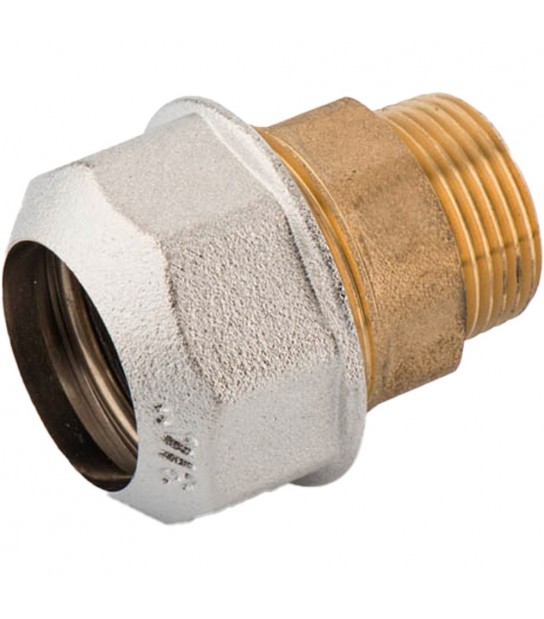 Raccordo Diritto Maschio Di Giunzione Tubo Polietilene-Ferro 3/4 X D.25 Mm