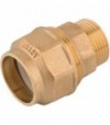 Raccordo Diritto Maschio Per Polietilene Con Anello In Resina 1/2 X D.20 Mm