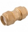 Manicotto Doppio Di Accoppiamento Per Tubo Polietilene Con Anello In Resina D.25X25 Mm