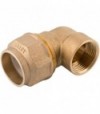 Gomito Femmina Per Polietilene Con Anello In Resina 1/2 X D.20 Mm