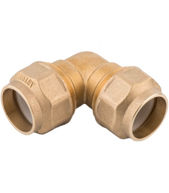 Gomito Doppio Per Tubo Polietilene Con Anello In Resina D.40X40 Mm