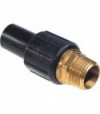 Giunto Di Transizione Ottone-Pe Filettato Maschio Per Acqua E Gas Unidelta D.25 X 3/4M