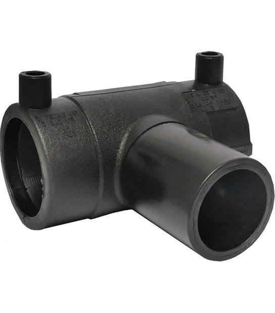 Tee Elettrosaldabile Per Tubo Polietilene Acqua E Gas Unidelta D.90X90X90 Mm