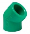 Gomito A 45° Femmina/Femmina In Ppr Verde Pn25 D.20X20 Mm