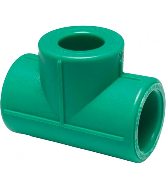 Tee Femmina Ridotto In Ppr Verde Pn 25 D.25 X 20 X 25 Mm