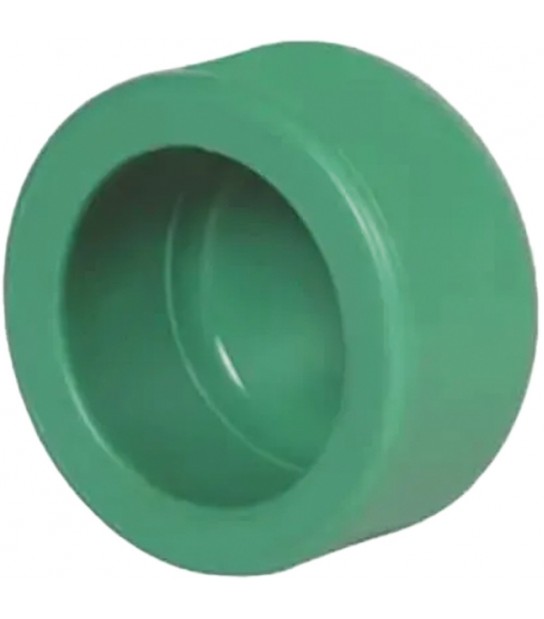 Tappo A Calotta In Ppr Verde Pn25 D.32 Mm