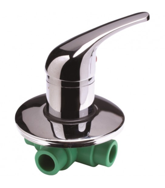 Miscelatore Incasso Doccia In Ppr Cromo D.20 Mm