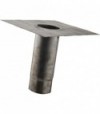 Bocchettone Diritto Per Scarico Pluviale In Piombo Drainplux D.50 X 300 Mm