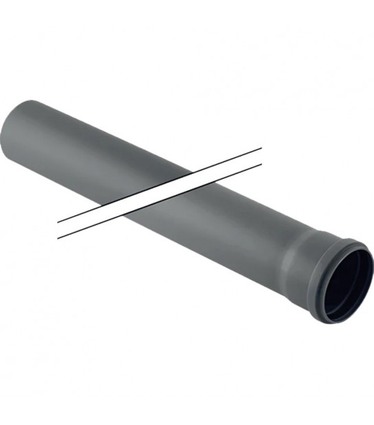 Tubo A Innesto 1 Bicchiere D. 90 In Pp-Hts Geberit 2000 Mm