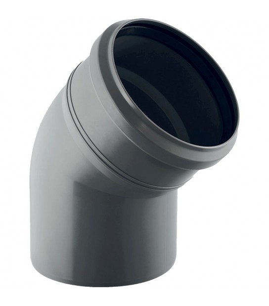 Curva A Innesto D.50 In Pp-Hts Geberit 45°