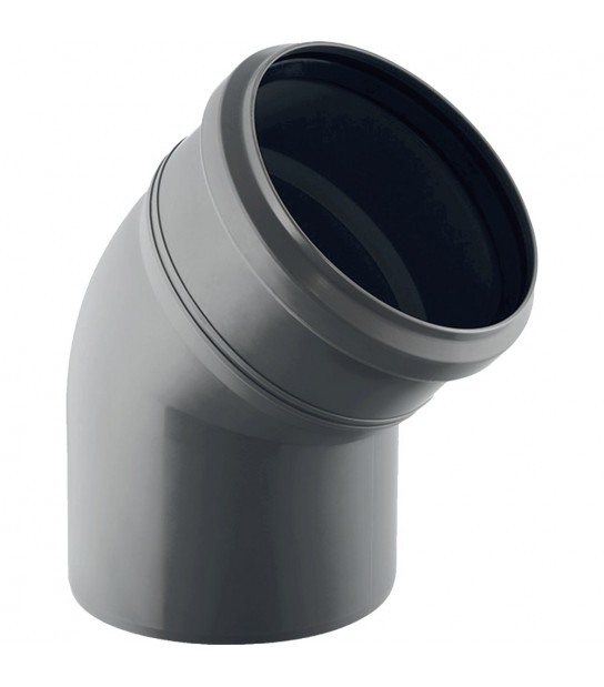 Curva A Innesto D.90 In Pp-Hts Geberit 45°