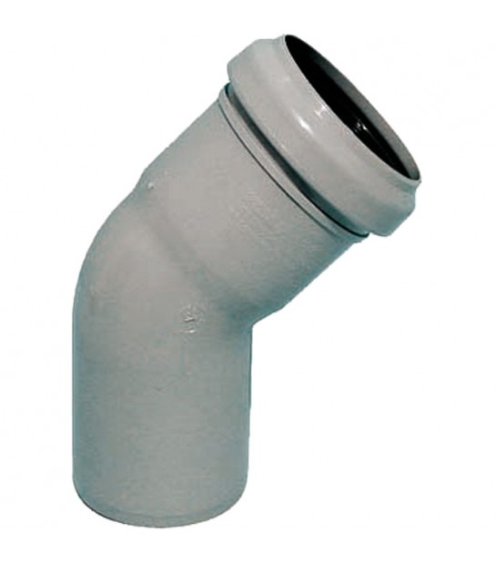 Curva A Innesto D.125 Bamplast Pp-Tech 87°