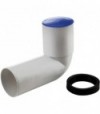 Curva Wc 90° Prolungata A Innesto D.90