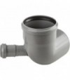 Curva Htb 87,5° A Innesto Con Attacco Laterale D.110X40 Destro