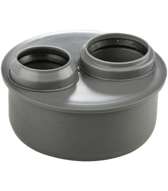 Riduzione Doppia A Tampone Con Or A Innesto D.110 - D.40/40 Mm