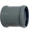 Manicotto A Doppio Innesto Con 2 Bicchieri Europa D.40 Mm