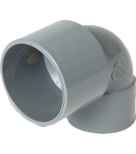 Curva Tecnica Universale Ad Incollaggio Femmina/Femmina In Pvc Nicoll D.50X32 Mm