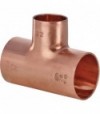Tee Ridotto Femmina In Rame A Saldare D.42 X 28 X 42 Mm